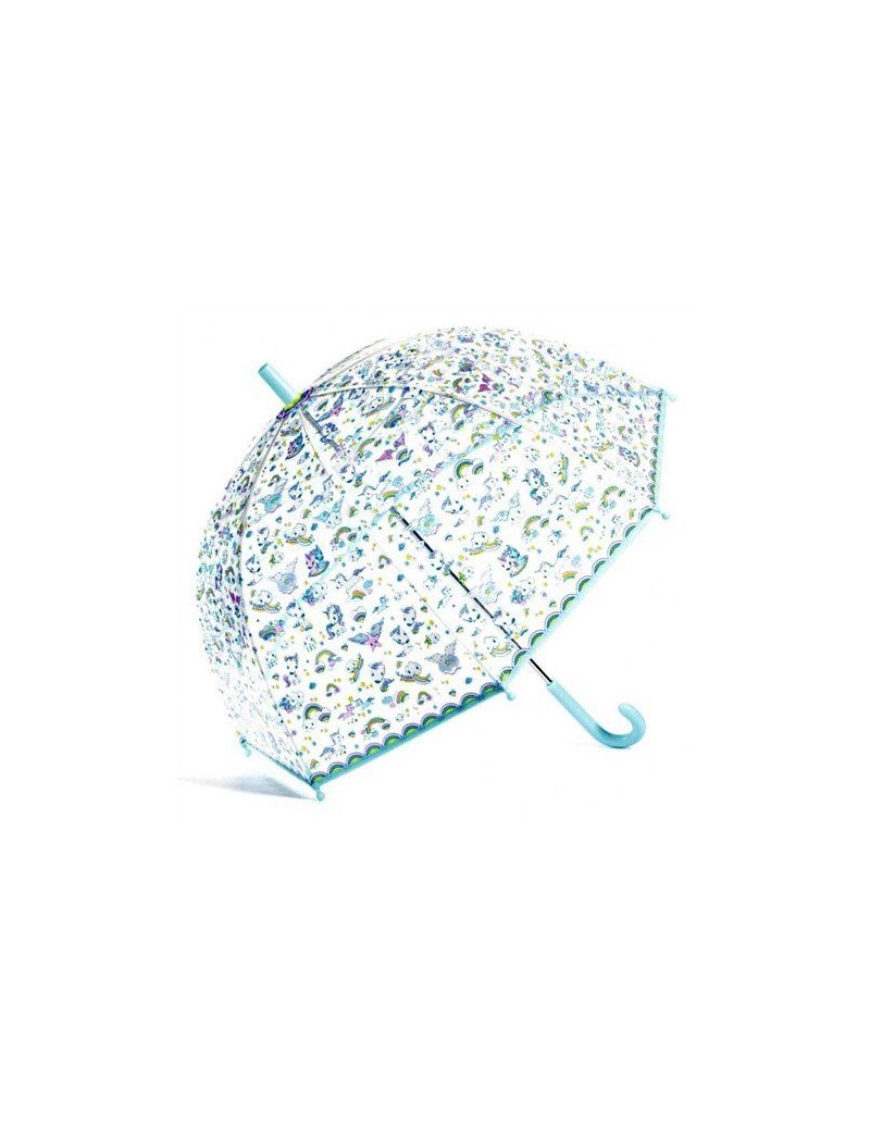 Paraguas transparente...