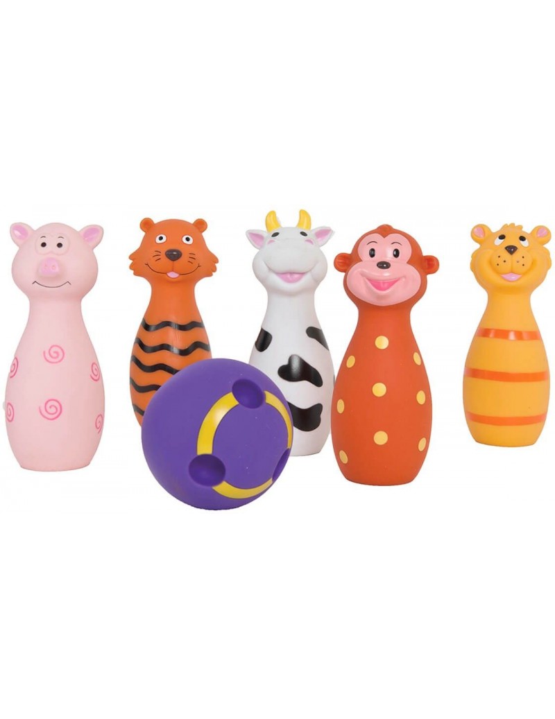 Juego de Bolos animales