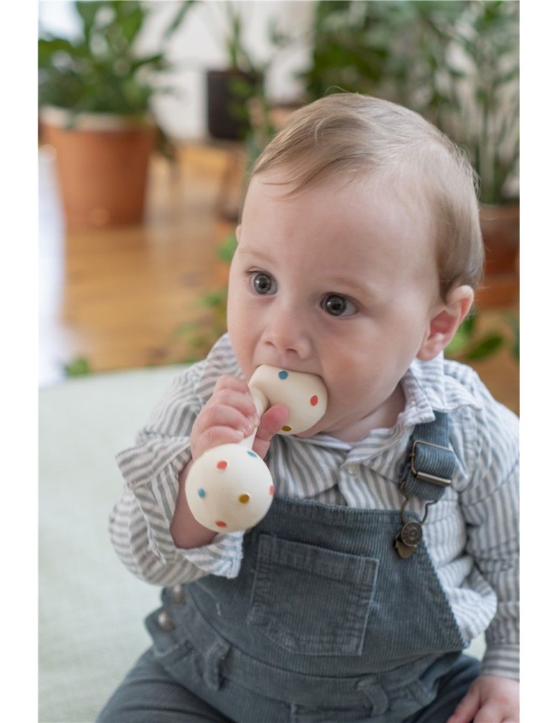 Baby gym con cascabel lanco