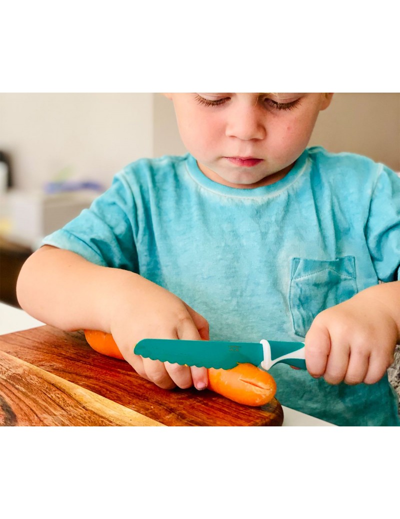 Cuchillo Autonomía Niños Verde
