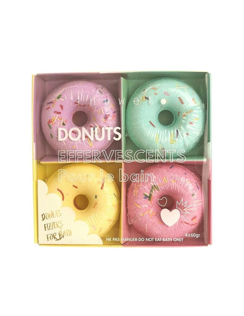 Caja 4 donuts efervescentes