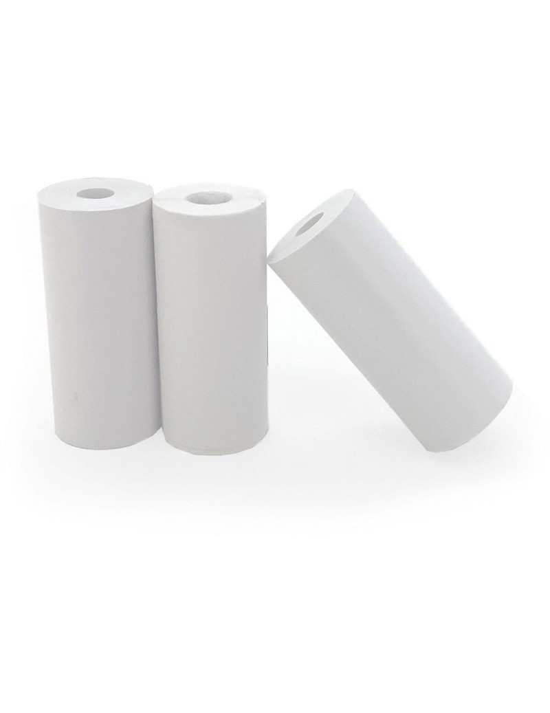 Recarga 3 rollos de papel...