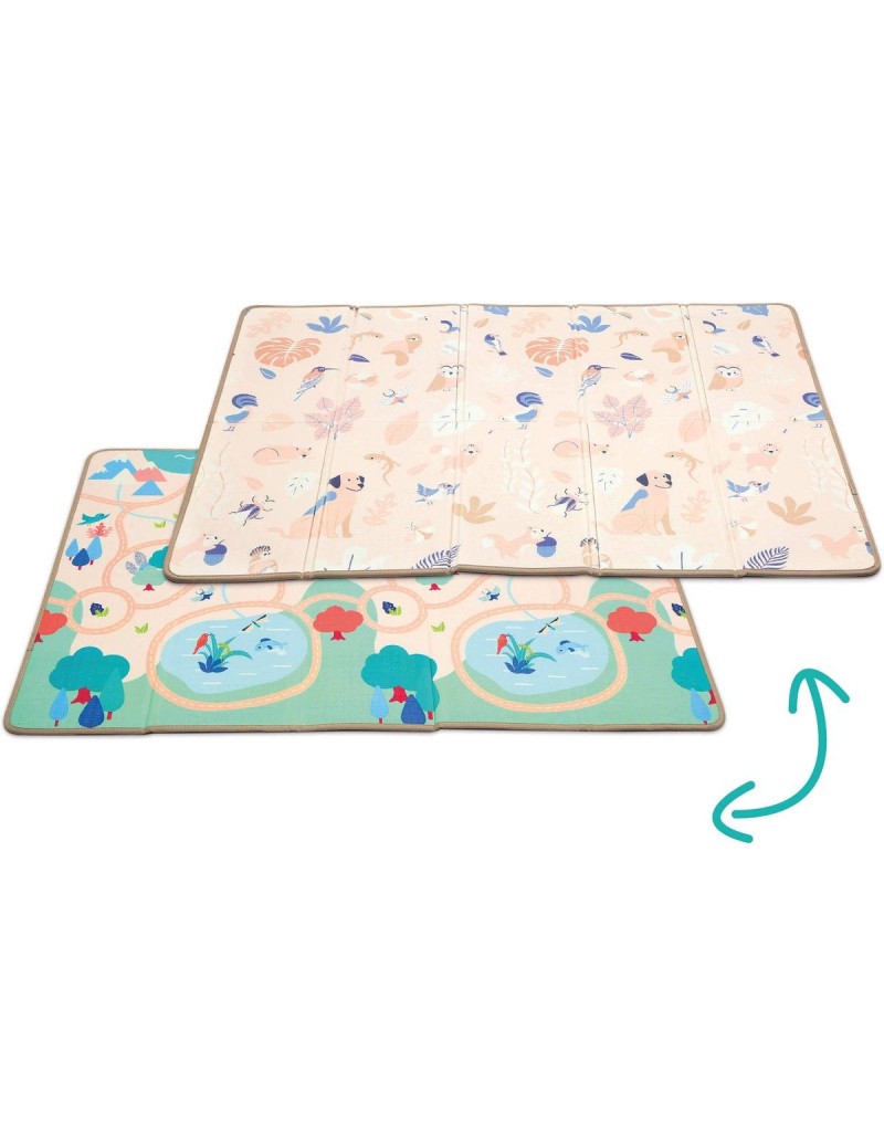 Alfombra plegable reversible