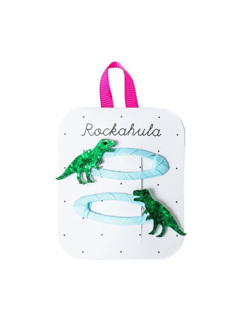 T-Rex Glitter Clips