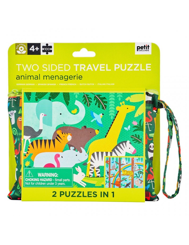 Puzzle de viaje 2 en 1 con...