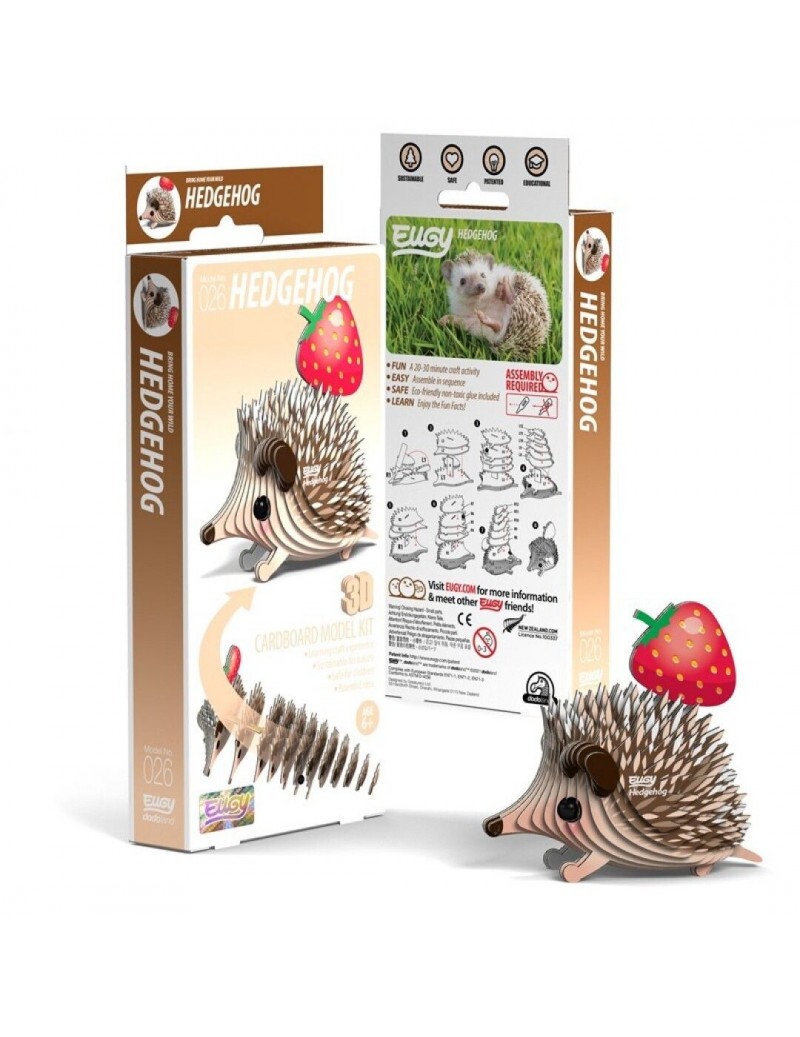 Puzle 3D Eugy Erizo Nuevo