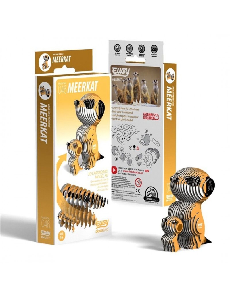 Puzle 3D Eugy Suricata Nuevo