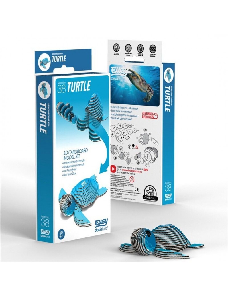 Puzle 3D Eugy Sea Turtle Nuevo