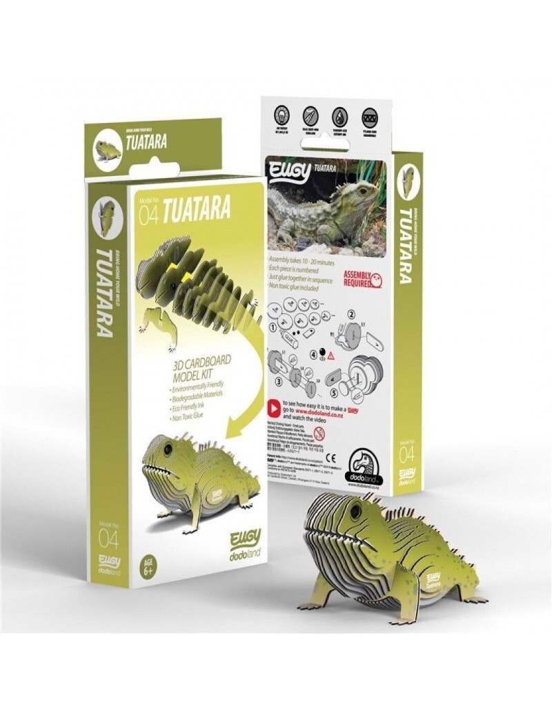 Puzle 3D Eugy Tuatara Nuevo