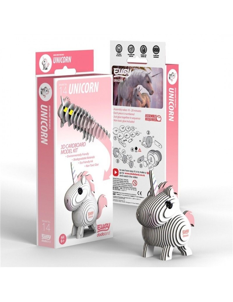 Puzle 3D Eugy Unicorn Nuevo