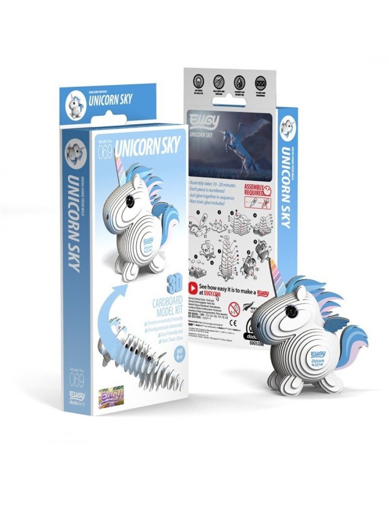 Puzle 3D Eugy Unicornio...