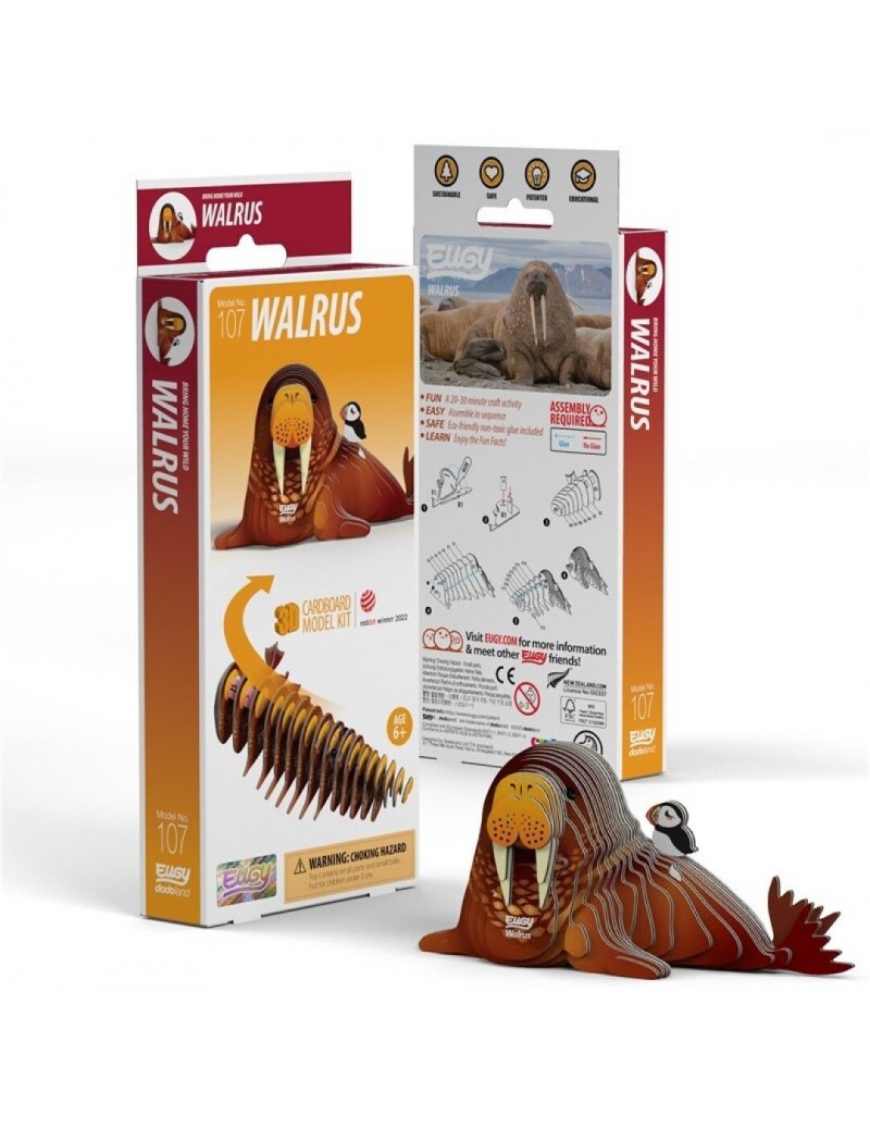 Puzle 3D Eugy Walrus