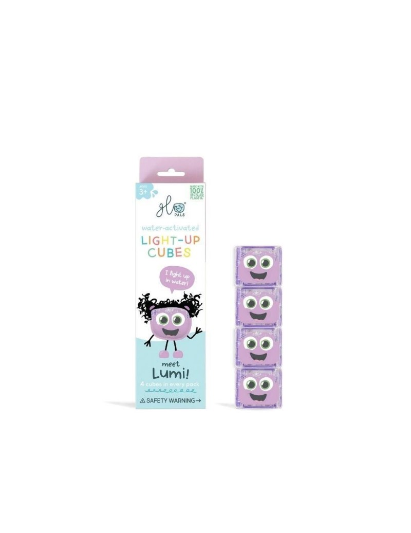 GloPals Cubos luz LUMI Lila