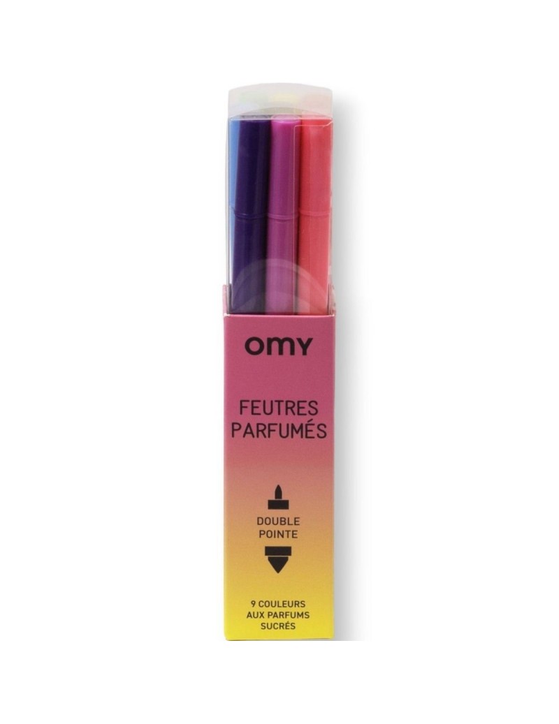 Rotuladores OMY con aromas 9u.
