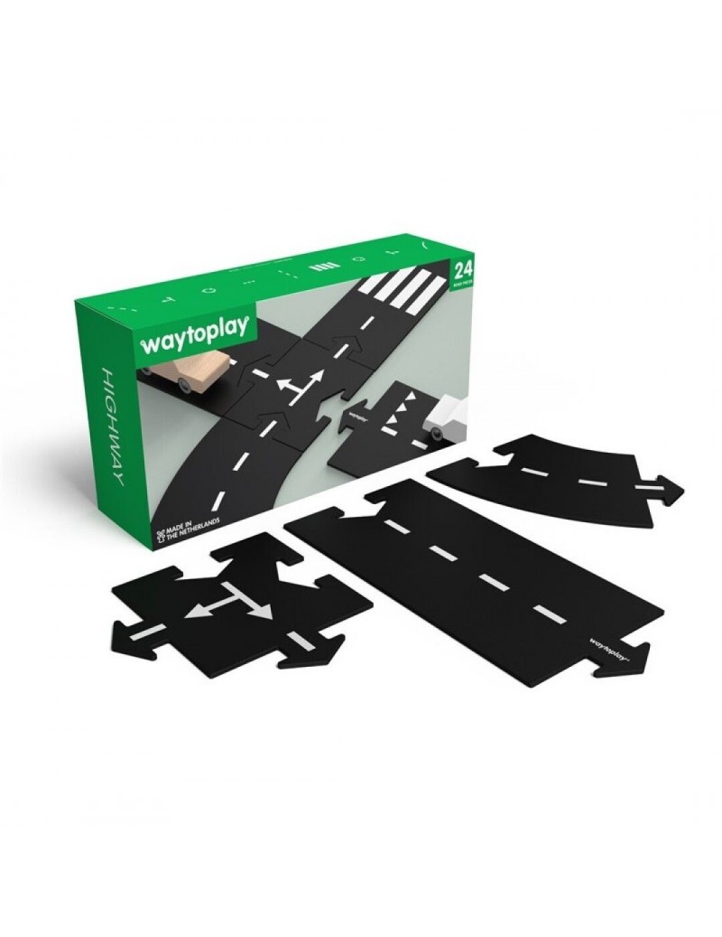 Carretera flexible de 24...