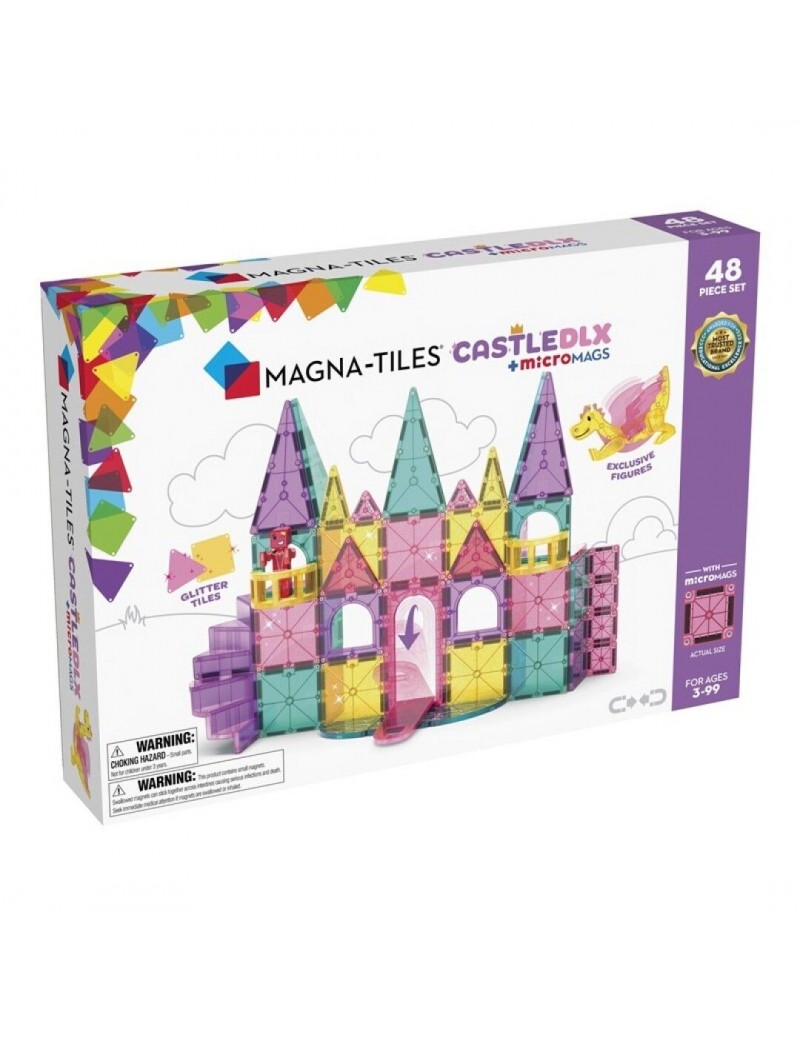 MAGNA-TILES Castillo DLX +...