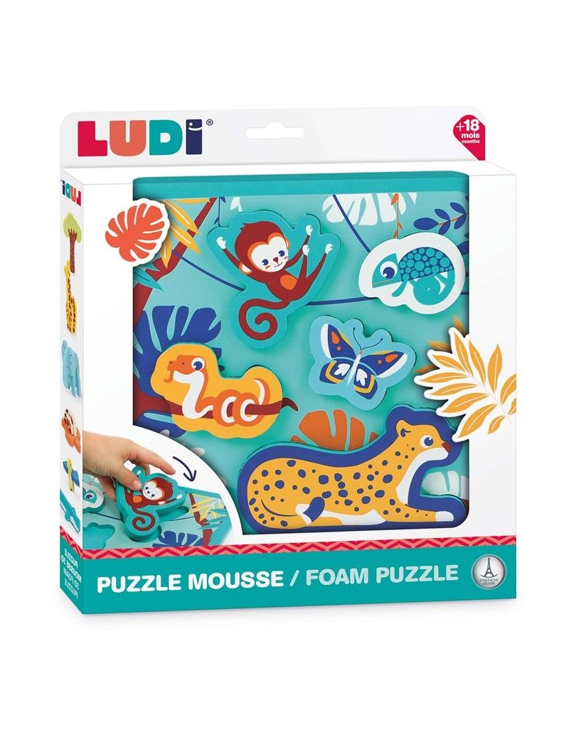 Puzzle de espuma Ludi