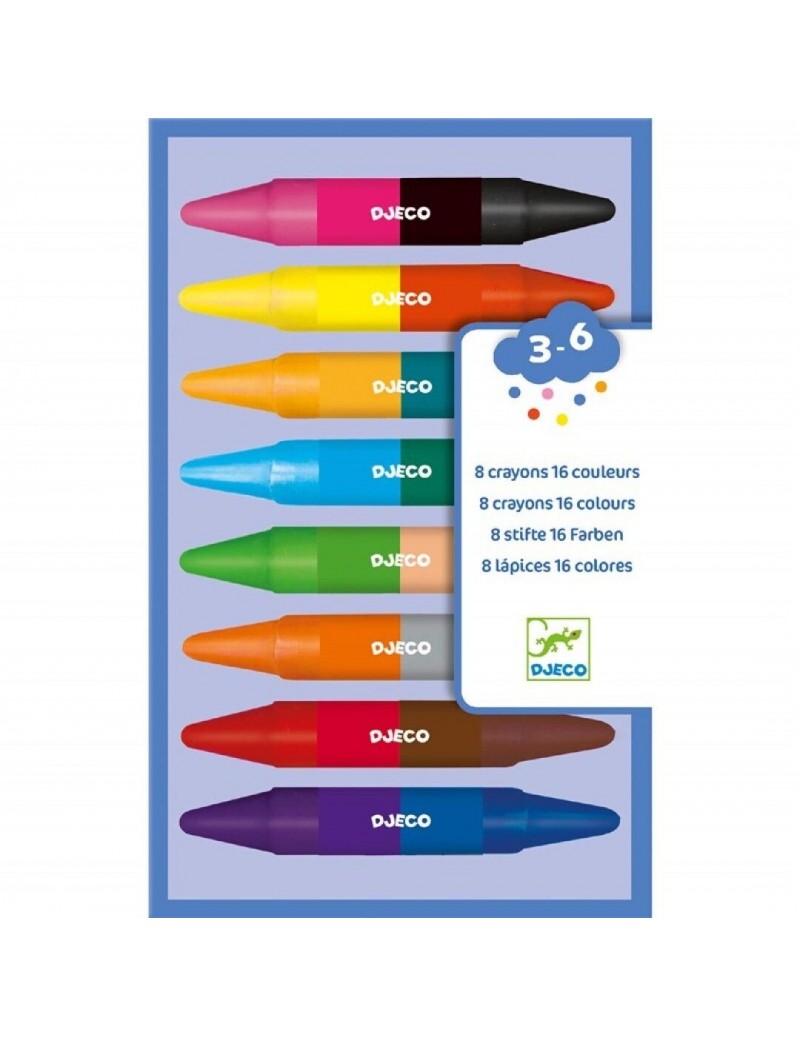 Colores para peques 8 ceras...