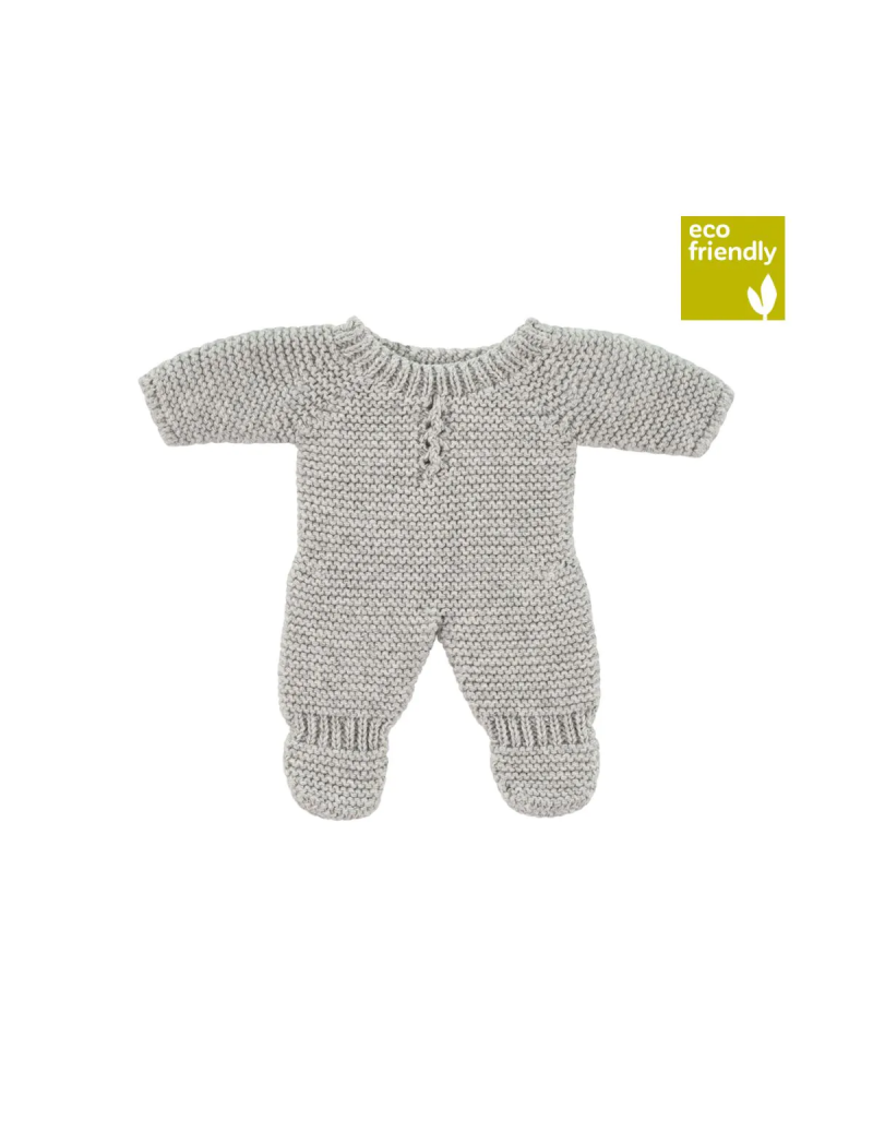 Pijama Punto Gris 21cm
