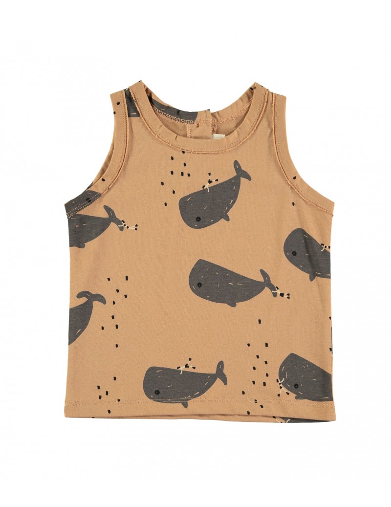 Camiseta tirantes Whale