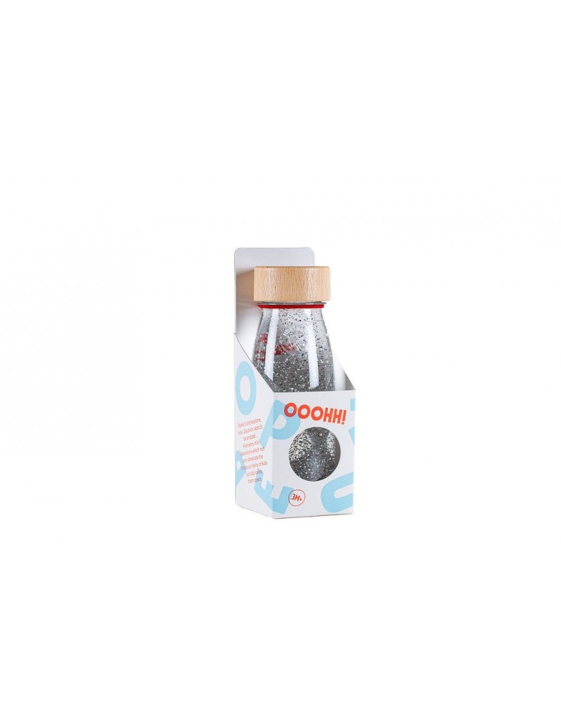 Petit Boum Float Bottle Silver